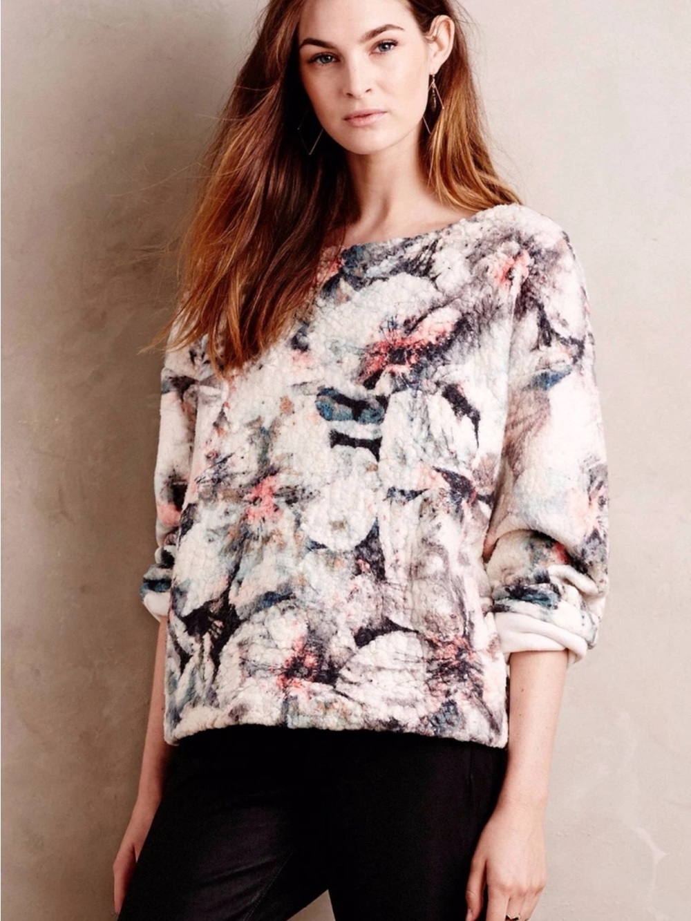 NWT Anthropologie Omna Pullover Sweater Size L
